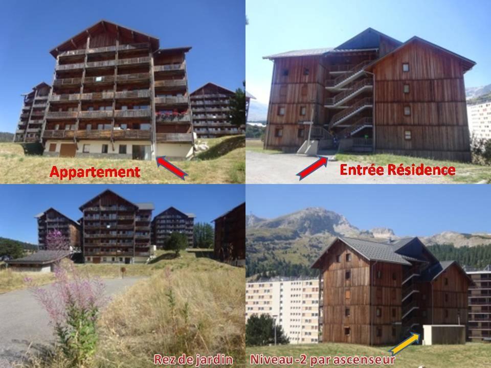 Appartement 8-10 Personnes Superdevoluy Hautes Alpes Rez De Chaussee Vue Panoramique 3 Chambres Saint-Étienne-en-Dévoluy المظهر الخارجي الصورة