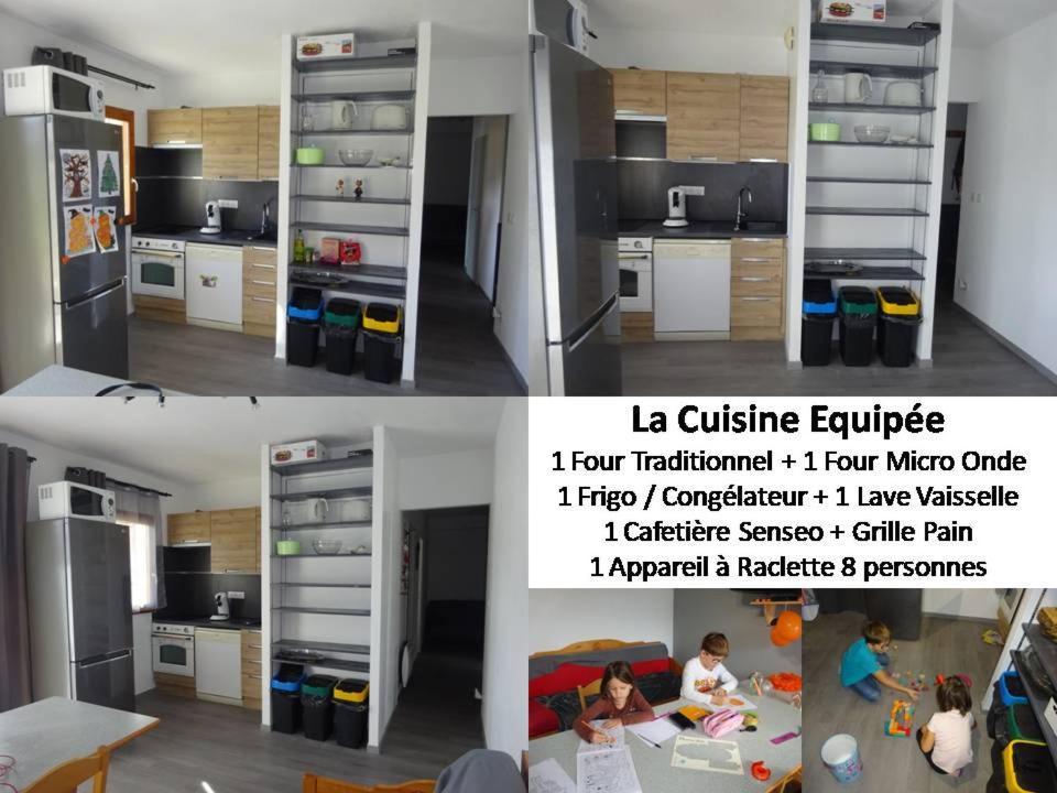 Appartement 8-10 Personnes Superdevoluy Hautes Alpes Rez De Chaussee Vue Panoramique 3 Chambres Saint-Étienne-en-Dévoluy المظهر الخارجي الصورة