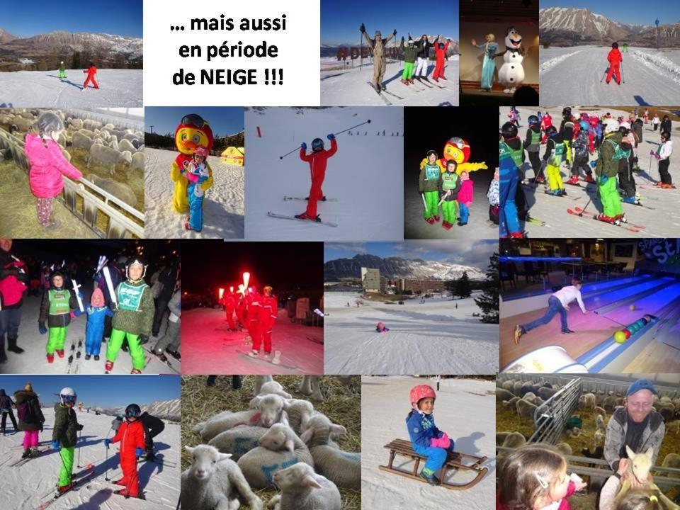 Appartement 8-10 Personnes Superdevoluy Hautes Alpes Rez De Chaussee Vue Panoramique 3 Chambres Saint-Étienne-en-Dévoluy المظهر الخارجي الصورة